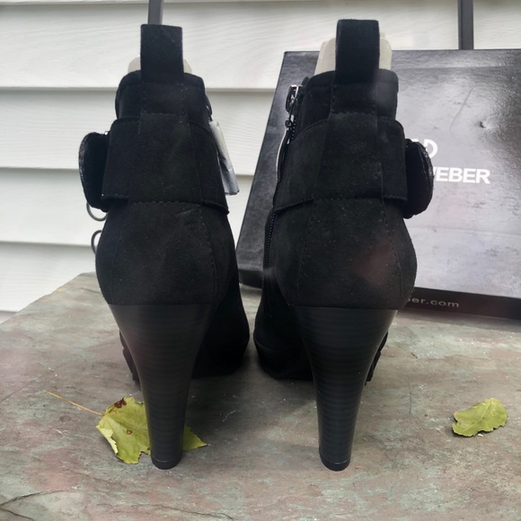 NWT Gerry Weber black booties - Picture 5 of 10